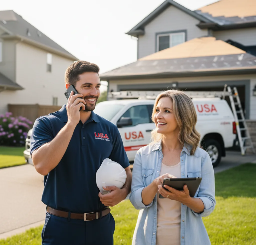 USA Roof Repair Experts customer support in East Grand Forks